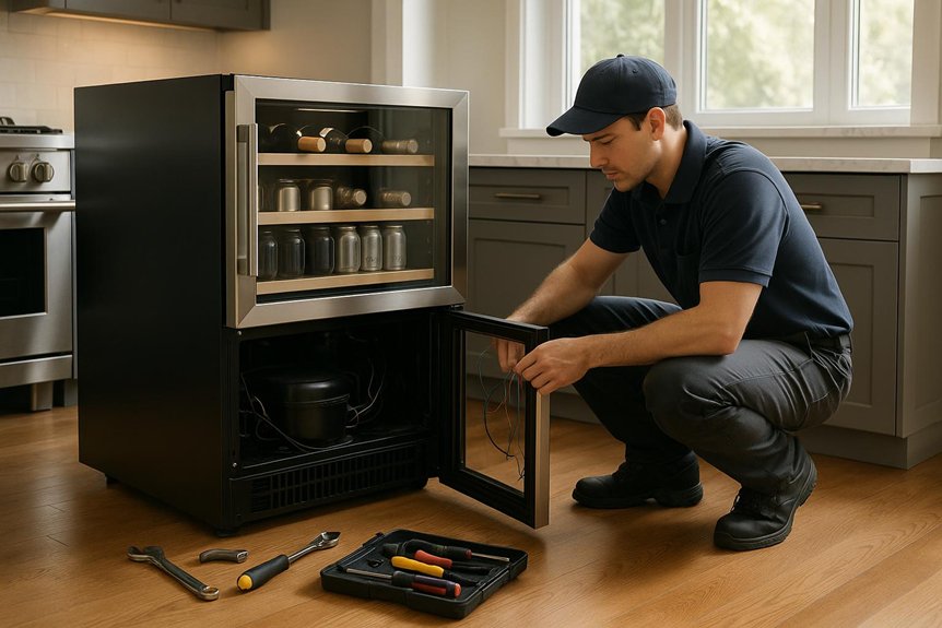 Wine Cooler and Beverage Fridge Repair
