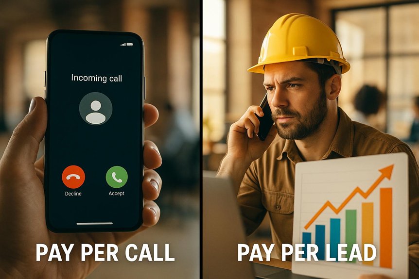 Pay Per Call vs Pay Per Lead Which Is Better for Contractors
