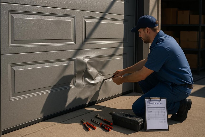 How Much Does Garage Door Repair Cost