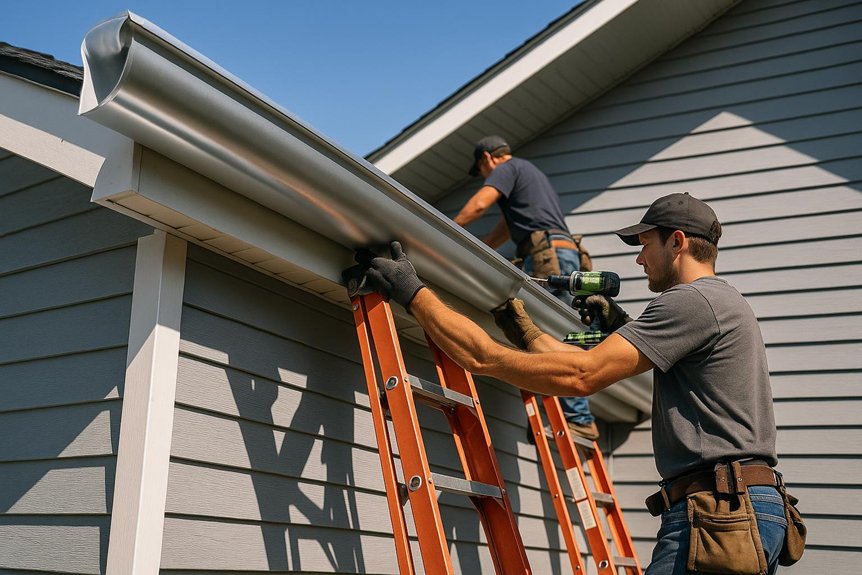 Commercial Gutter Installation and Maintenance