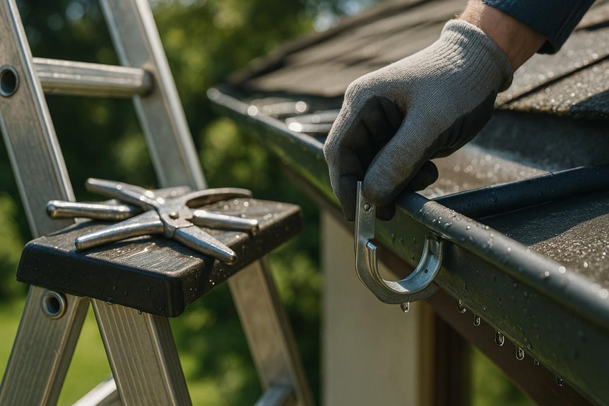 How to Fix Leaking Gutters Common Repairs